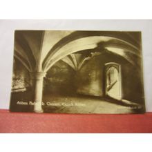 ABBESS PARLOUR, LACOCK ABBEY, WILTSHIRE unused vintage postcard RP =