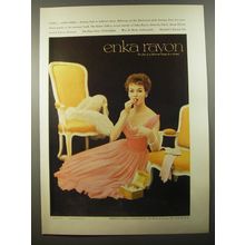 1954 Enka Rayon Dress by Filcol Advertisement