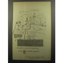 1956 Barwick Carpet Ad - Everybody who is anybody