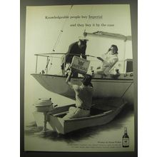 1960 Hiram Walker Imperial Whiskey Advertisment