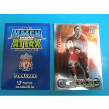 Fernando Torres - Star Player - Liverpool - Match Attax 2008/09 Football Card