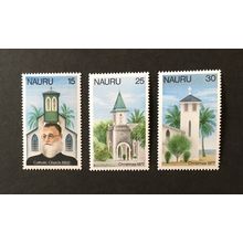 Nauru - 1977 Christmas, Set of 3 MNH stamps