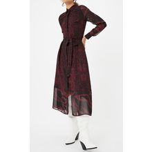 COAST Animal Print Shirt Midi Dress BNWT