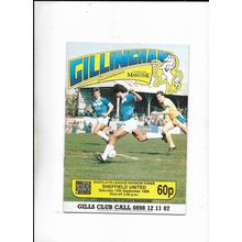 GILLINGHAM V SHEFFIELD UNITED 10/09/1988 DIVISION 3 (BS1)