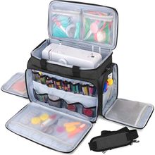 LUXJA Sewing Machine Travel Case with Removable Padding Pad, Fits Most Standard