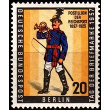GERMANY BERLIN [1957] MiNr 0176 ( **/mnh ) [La]