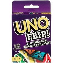 Mattel- FLIP Double Sided Card Game- NIB- FREE SHIPPING