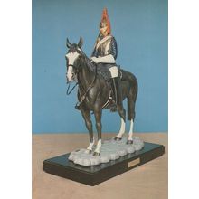 London Bomb Attack Sefton Survivor Military Statue Postcard