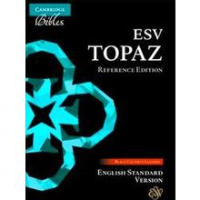 Esv Topaz Reference Edition, Black Calfskin Leather, ES675: XR Revised Edition -