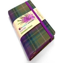 Waverley S.T. (M): Heather Pocket Genuine Tartan Cloth Commonplace Notebook