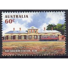 Australia 2013 Historic Railway Stations - Hay, NSW 60c Sheet Used