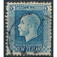 KGV: 5d - New Zealand 1922 - FH - SG 424