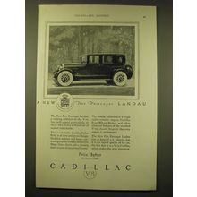 1924 Cadillac Five Passenger Landau Ad - A New five passenger landau