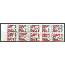 2516a 25c Christmas Tree Very Fine MNH Pane/10 P# 1211 L00034