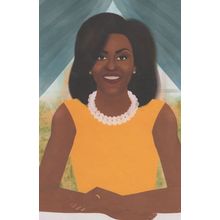 Michelle Obama American President First Lady Quotation Postcard
