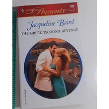 the greek tycoons' revenge by jacqueline baird paperback fiction novel
