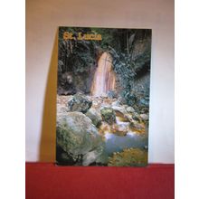 SOUFRIERE, ST LUCIA, WEST INDIES, unused postcard. =