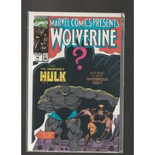 Marvel Comic Presents Wolverine, #58, Marvel Comic Book, High Grade