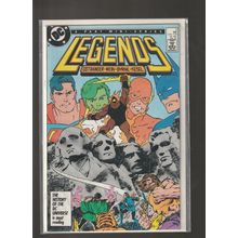 Legends, #3, 1987, DC Comic Book, Mid Grade