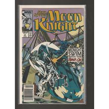 Marc Spector, Moon Knight, #5, 1989, Marvel Comic Book, Mid Grade
