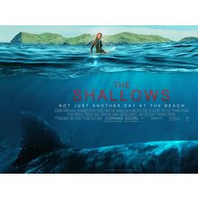 THE SHALLOWS (2016) 6 Poster Canvas Movie Film Print A0 A1 A2 A3 A4 A5 A6 Art Wa