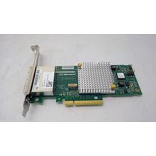 Microsemi ASA-80165H Quad-Port 12G Mini SAS HBA High Profile 111-03801+A 0HHJD7