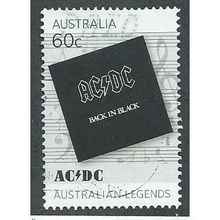 AUS 2013 60c 'AUSTRALIAN LEGENDS- AC/DC' FINE USED (EBID37-843)