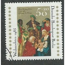 BERLIN -1985 50pf+20 'CHRISTMAS' FINE USED (EBID44-892)