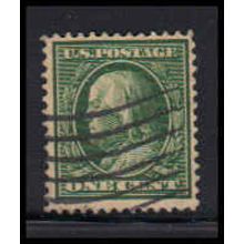 Used 374 1c Benjamin Franklin Fine K2798
