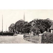 ALDHAM VILLAGE CORNER COLCHESTER ESSEX EARLY POSTCARD