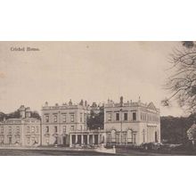 Moor Crichel House Dorset Village Antique Tudor Home Postcard