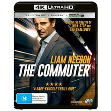 The Commuter 4K UHD Blu-ray / Blu-ray | Liam Neeson | Region Free