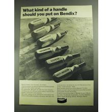 1968 Bendix Corporation Ad - What Kind of a handle