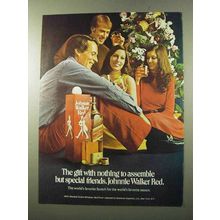 1972 Johnnie Walker Red Label Scotch Ad - The Gift