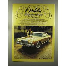 1975 Chrysler Cordoba Car Ad - New Small Chrysler