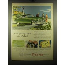 1949 Packard Golden Anniversary Eight Advertisement - art by Melbourne Brindle