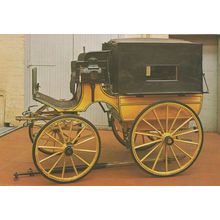 Lonsdale Wagonette Hamshaw Of Leicester Glasgow Transport Postcard