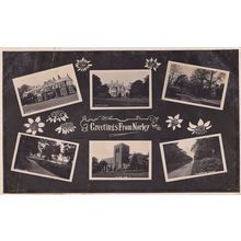 Greetings From Norley Cheshire RPC WW1 Postcard Please Read