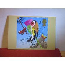 WEATHER 65p stamp.. issued 2001 by Post office/Royal Mail unused postcard =