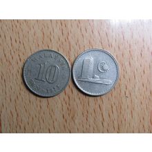 Malaysia 1973 10 Sen Coin