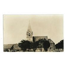 Farnsfield Church, Nottinghamshire, RP Postcard.