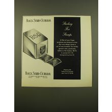 1961 Black Starr & Gorham Stamp Dispenser Advertisement - Sterling for Stamps
