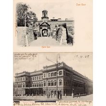 Cape Town Castle Gate Railway Station 2x South Africa Postcard s