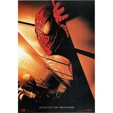 Spider-Man US-2002 small Poster Canvas Movie Film Print A0 A1 A2 A3 A4 A5 A6 Art
