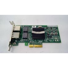 HP NC360T 412651-001 PCI Express Dual Port Server Adapter Low Profile Bracket