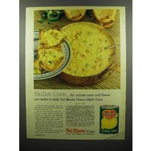 1960 Del Monte Golden Corn Ad - Skillet Corn
