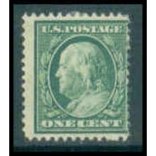 374 1c Benjamin Franklin Average MHR C3430