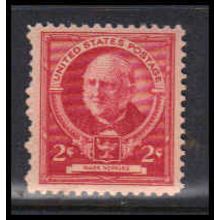 870 2c Mark Hopkins Fine MNH KA3057