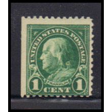552 1c Benjamin Franklin Average MNH BPS KA9274