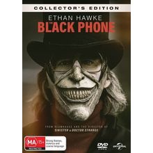 The Black Phone DVD | Ethan Hawke | Collector's Edition | Region 2 & 4